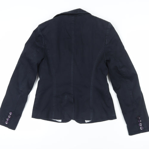 Next Women's Blue Suit Jacket - Size 12, Elegant Business Blazer