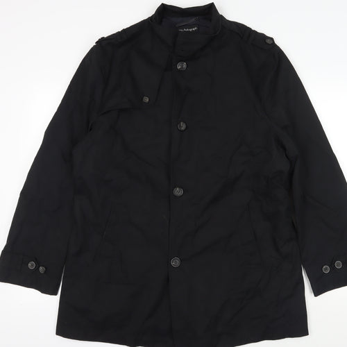 Marks & Spencer Men's Black Trench Coat L