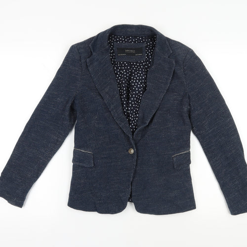 Zara Women's Blue Blazer, Size M