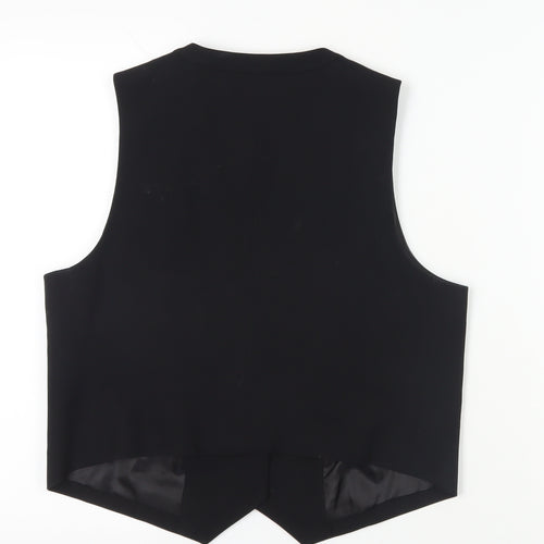 Marks and Spencer Women's Black Suit Waistcoat Size 14
