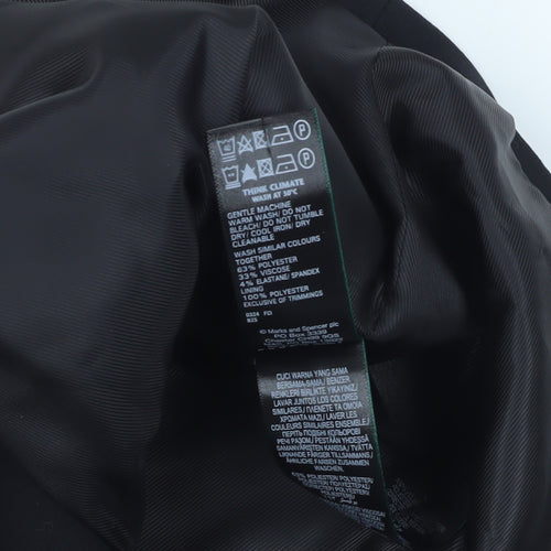 Marks and Spencer Women's Black Suit Waistcoat Size 14