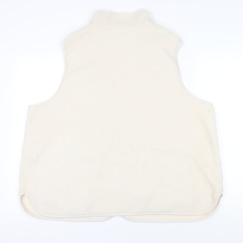 Marks & Spencer Women's Ivory Sleeveless Fleece Waistcoat