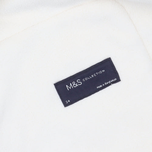 Marks & Spencer Women's Ivory Sleeveless Fleece Waistcoat