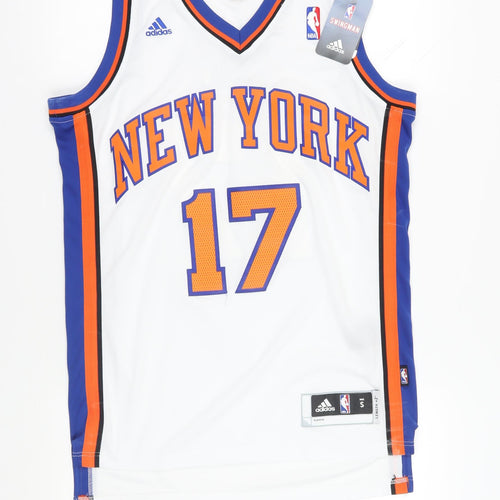 Adidas Men's White Basketball Jersey XS