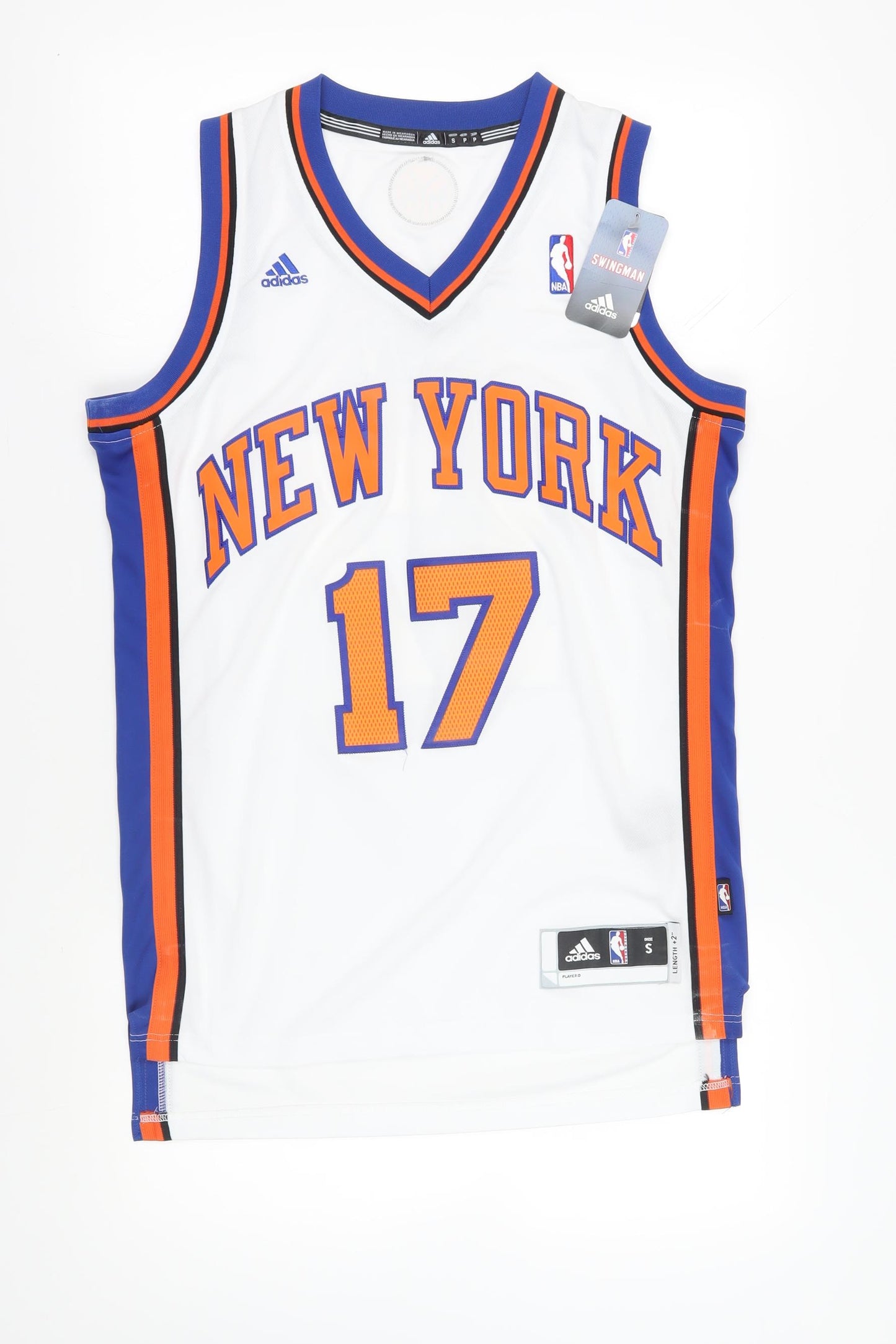 Adidas Men's White Basketball Jersey XS