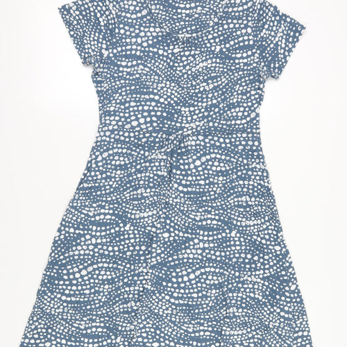 Mountain Warehouse Women's Blue Geometric A-Line Dress