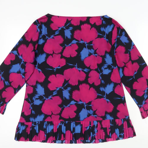 Banana Republic Floral Tunic Blouse Medium Multicolour