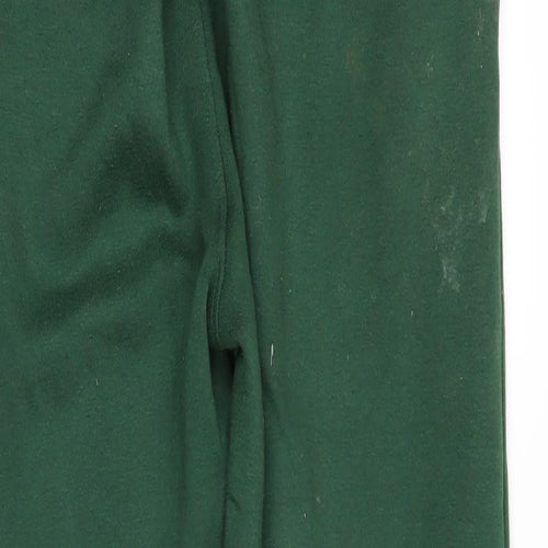 Nasty Gal Womens Green Polyester Jogger Trousers Size 10 L27 in Regular Drawstring