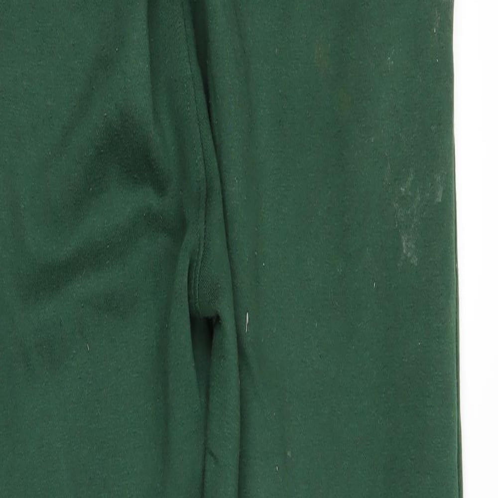 Nasty Gal Womens Green Polyester Jogger Trousers Size 10 L27 in Regular Drawstring