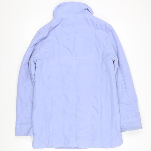 Lakeland Womens Purple Jacket Coat Size 12 Snap