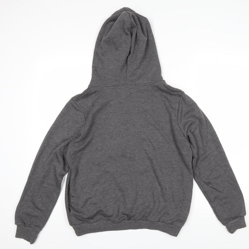 Moocci Womens Grey Polycotton Pullover Hoodie Size S Pullover - Star