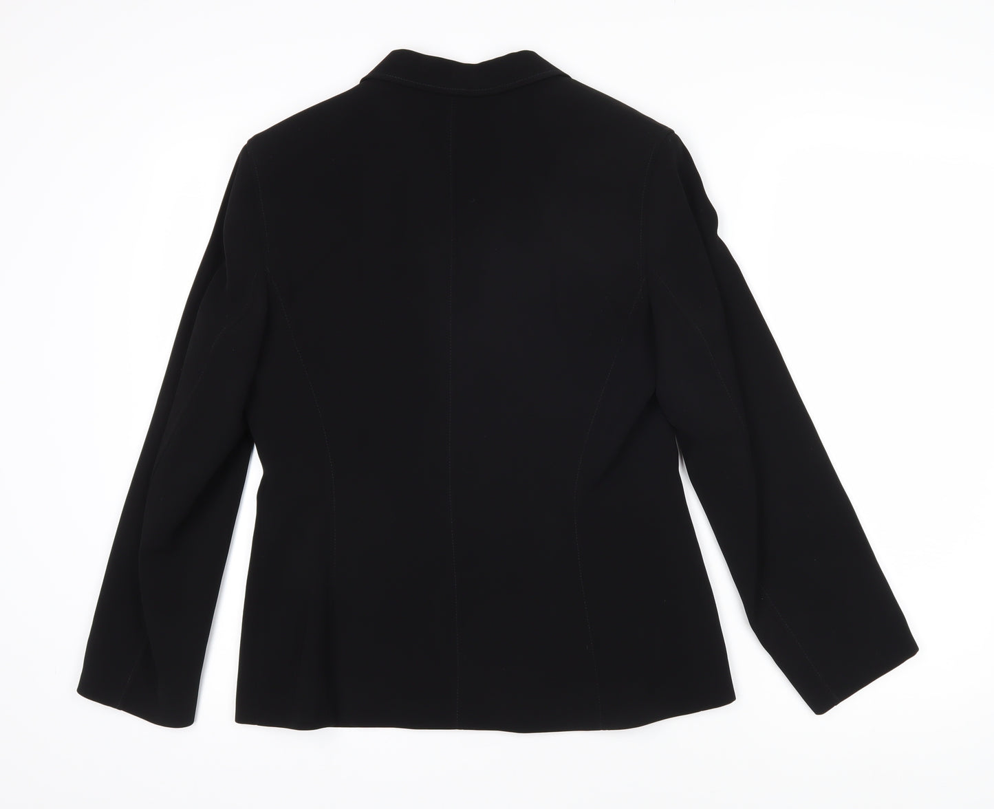 Gerry Weber Womens Black Jacket Blazer Size 10 Button