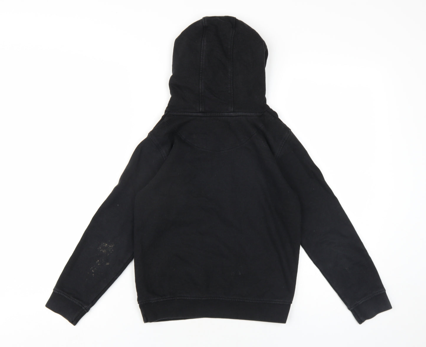 Lyle & Scott Boys Black Cotton Pullover Hoodie Size 8-9 Years Pullover