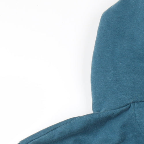 Le Mieux Womens Blue Cotton Pullover Hoodie Size 14 Pullover