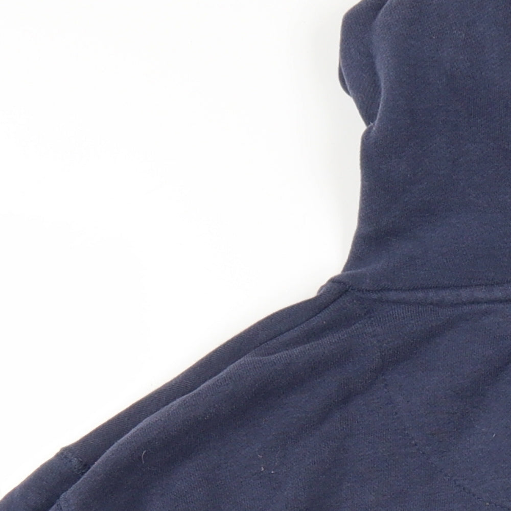 SoulCal&Co Mens Blue Cotton Pullover Hoodie Size L