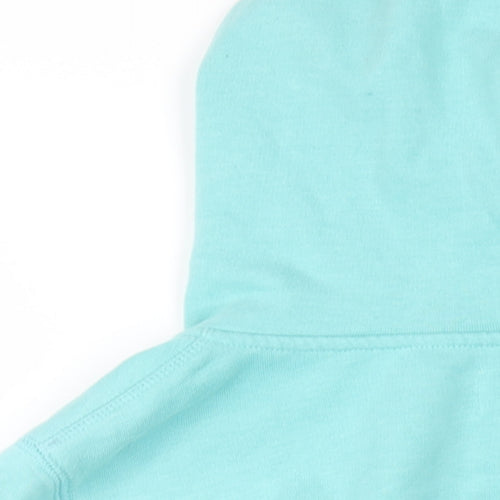 Saltrock Womens Blue Cotton Full Zip Hoodie Size 16 Zip