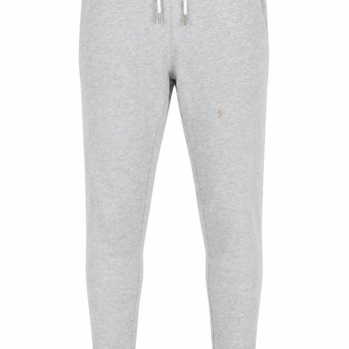 Jack Wills Mens Grey Cotton Jogger Trousers Size XS L30 in Regular Drawstring