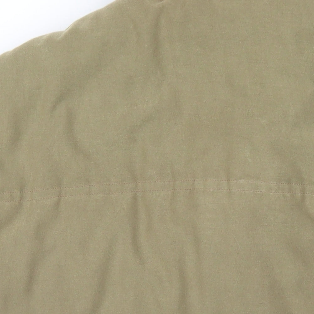 Royal Harbour Mens Beige Gilet Waistcoat Size M Zip