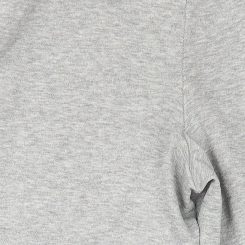 Slazenger Mens Grey Cotton Jogger Trousers Size S L28 in Regular Drawstring