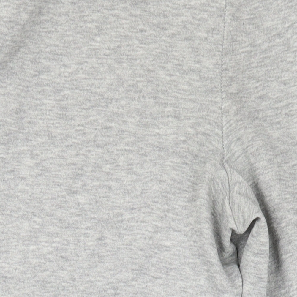Slazenger Mens Grey Cotton Jogger Trousers Size S L28 in Regular Drawstring