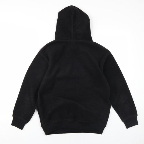Bear USA Boys Black Polyester Pullover Hoodie Size L Pullover