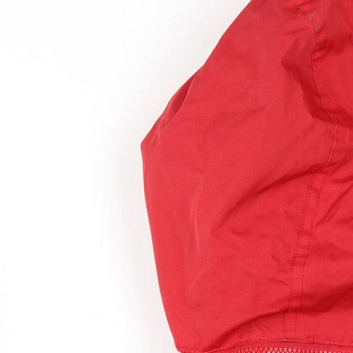 Trespass Boys Red Rain Coat Coat Size 5-6 Years Zip