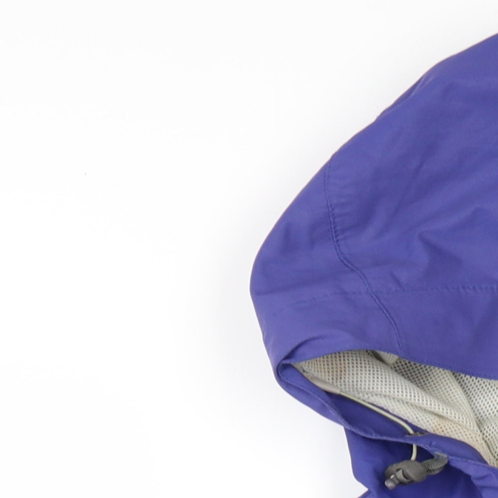 Craghoppers Womens Purple Rain Coat Coat Size 14 Zip