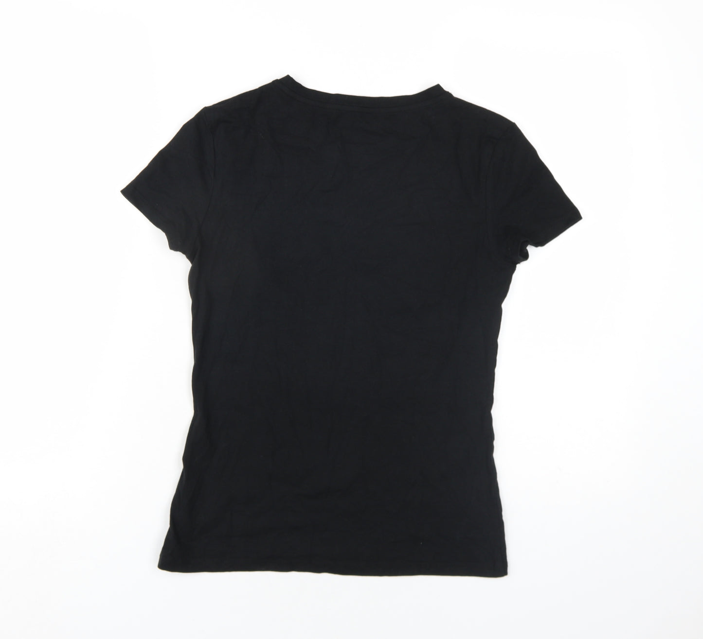 Slipknot Womens Black Cotton Basic T-Shirt Size XS Round Neck