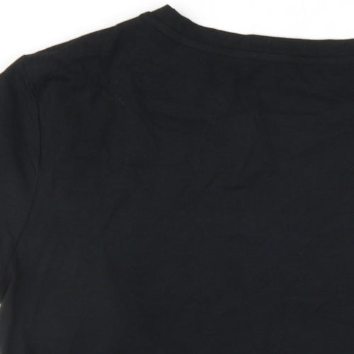 Slipknot Womens Black Cotton Basic T-Shirt Size XS Round Neck