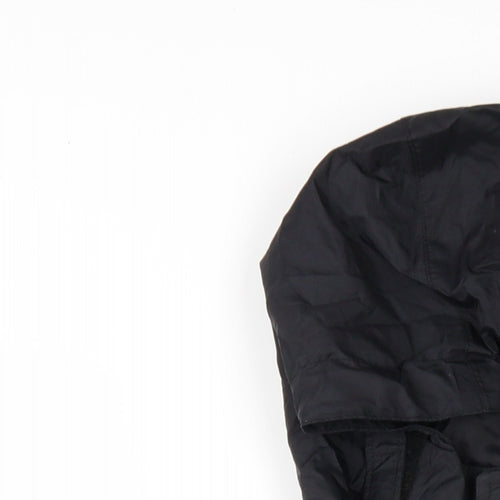 Berghaus Boys Black Rain Coat Coat Size 9-10 Years Zip