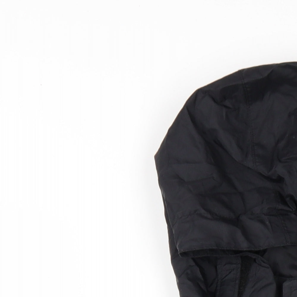 Berghaus Boys Black Rain Coat Coat Size 9-10 Years Zip