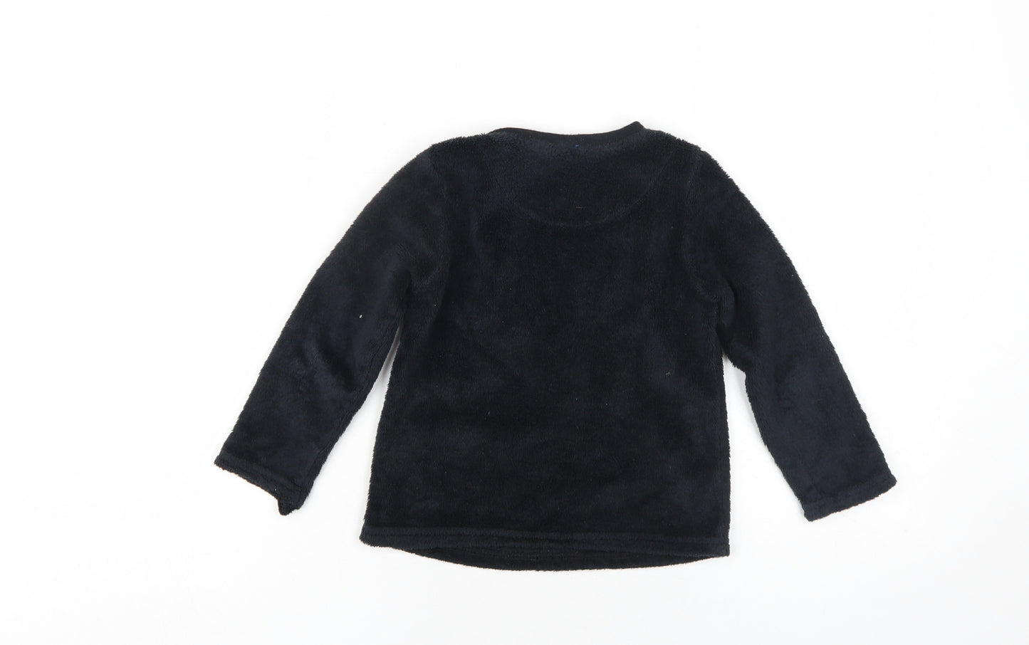Batman Girls Black Polyester Pullover Sweatshirt Size 4-5 Years Pullover