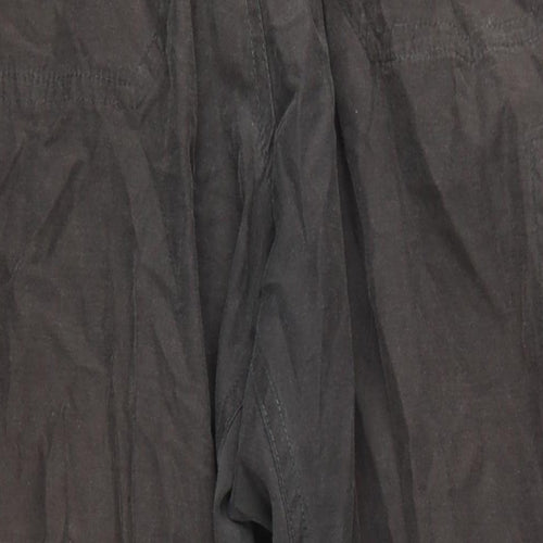 Craghoppers Mens Green Cotton Trousers Size 32 in L32 in Regular Zip