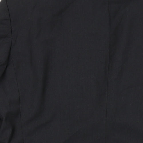 Boss Mens Grey Wool Jacket Suit Jacket Size 44 Regular