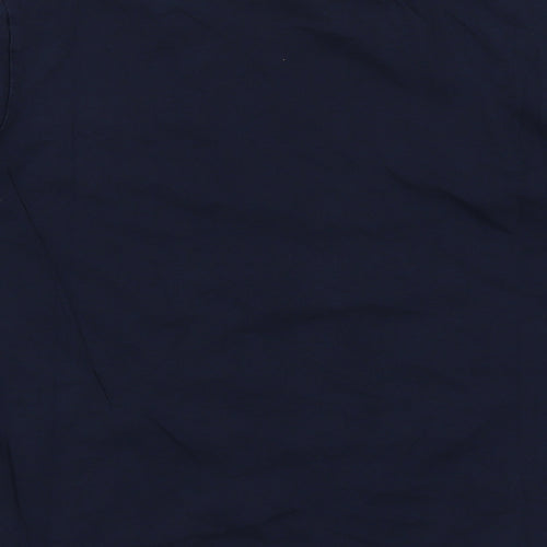 JACK & JONES Mens Blue Cotton T-Shirt Size XL Crew Neck