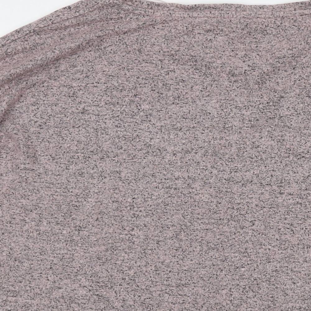 Soyaconcept Womens Pink Round Neck Viscose Pullover Jumper Size M