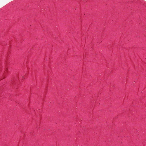 Phase Eight Womens Pink Round Neck Viscose Pullover Jumper Size 12