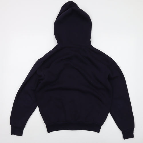 Slazenger Mens Blue Polyester Full Zip Hoodie Size XS