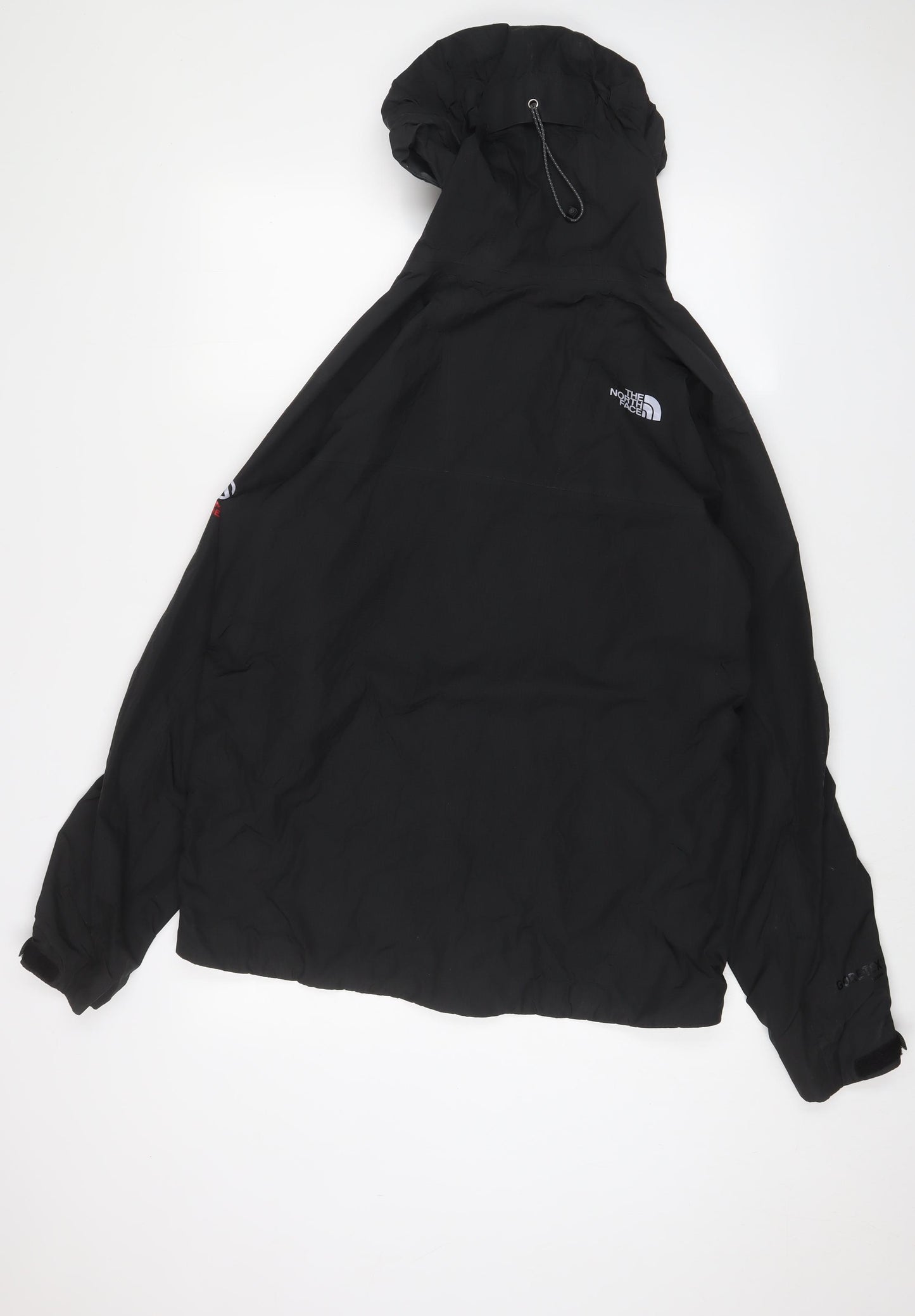 The North Face Mens Black Jacket Size L Zip - Logo
