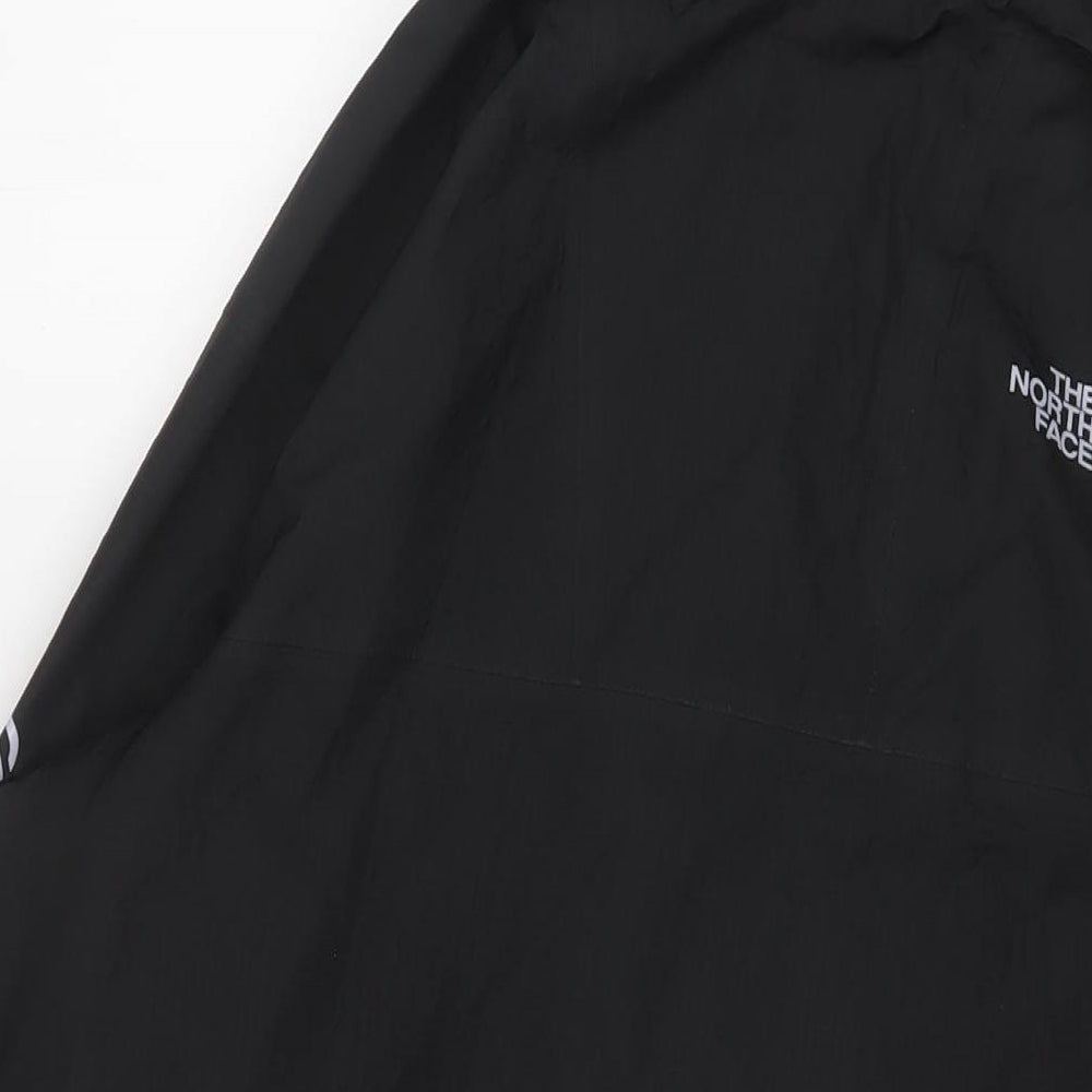 The North Face Mens Black Jacket Size L Zip - Logo