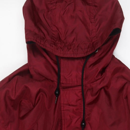 Eagles Ridge Mens Red Jacket Size M Zip - Pockets