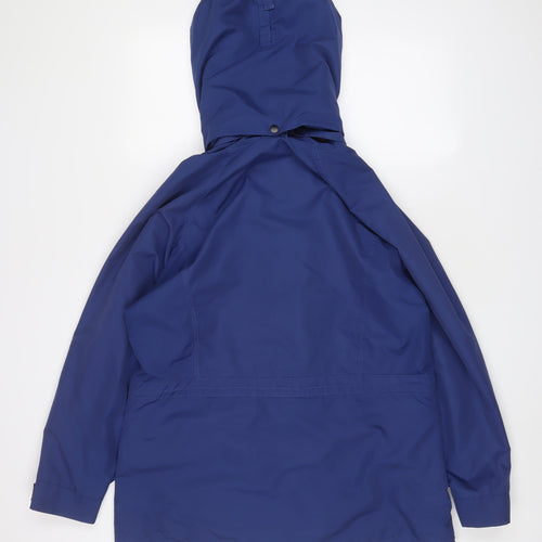 Element Womens Blue Jacket Size 12 Zip - Pockets