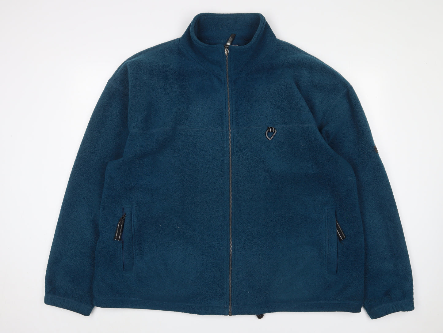 Maine Mens Blue Jacket Size 2XL Zip - Zip Pockets