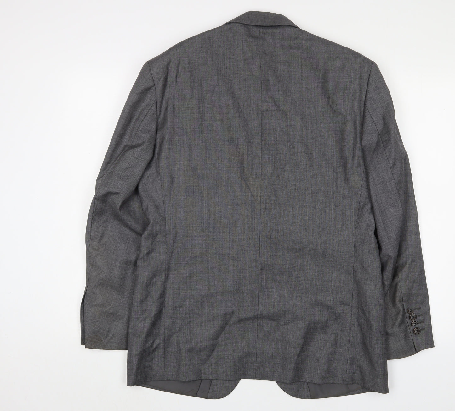 Marks and Spencer Mens Grey Wool Jacket Suit Jacket Size 38 Regular