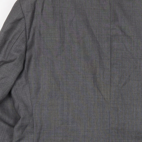 Marks and Spencer Mens Grey Wool Jacket Suit Jacket Size 38 Regular