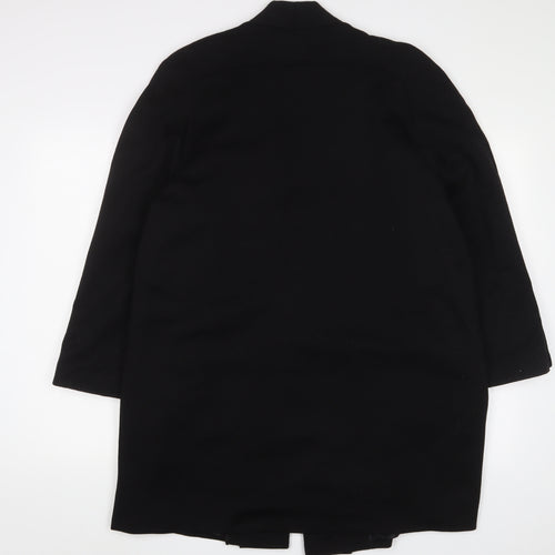 Richard Stump Womens Black Jacket Size 16 Button - Open