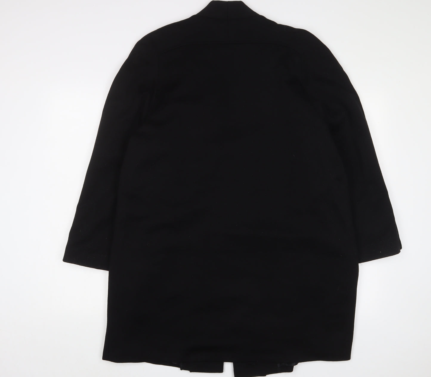 Richard Stump Womens Black Jacket Size 16 Button - Open