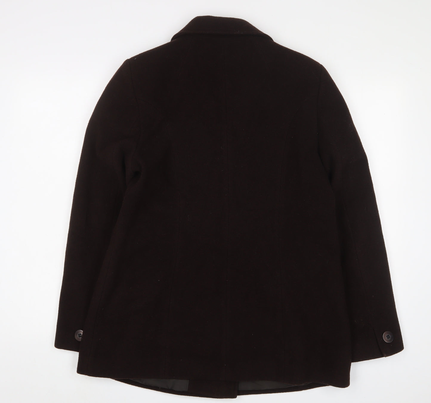 Outerlayer Womens Brown Jacket Size 14 Button