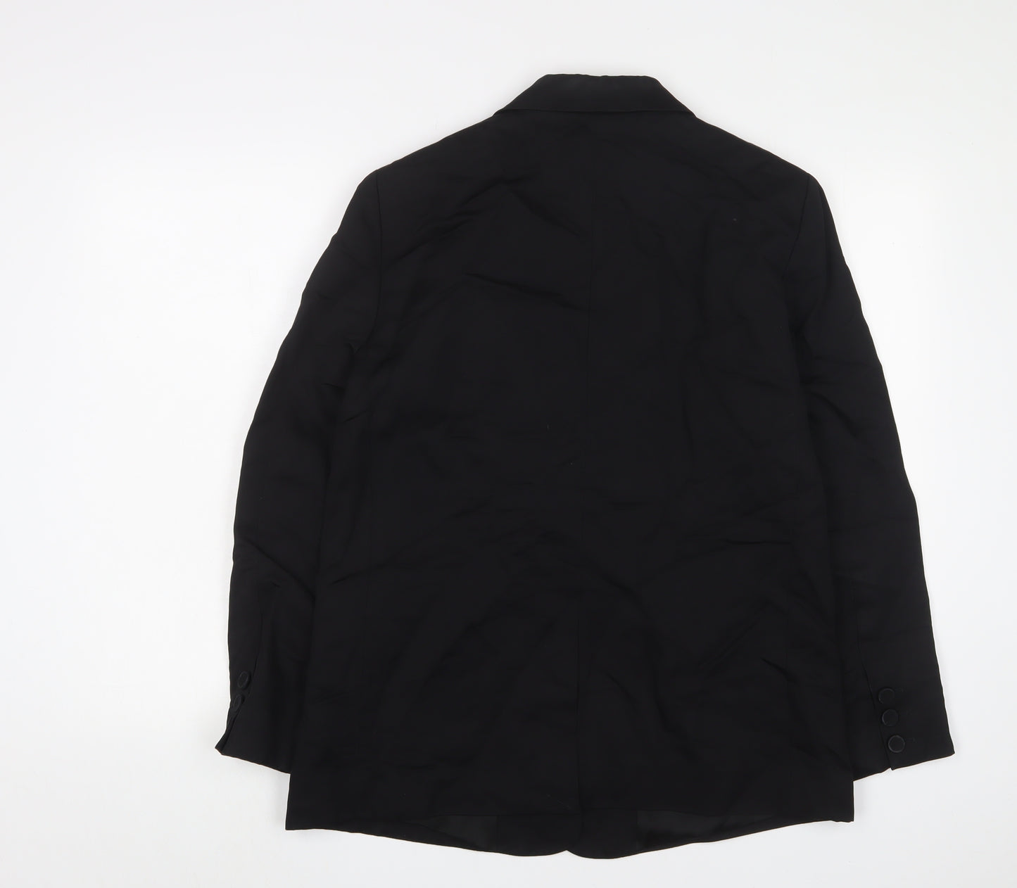& Other Stories Womens Black Jacket Blazer Size 12 Button