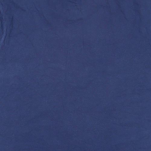 Team GB Mens Blue Cotton T-Shirt Size M Round Neck - Team GB Tokyo